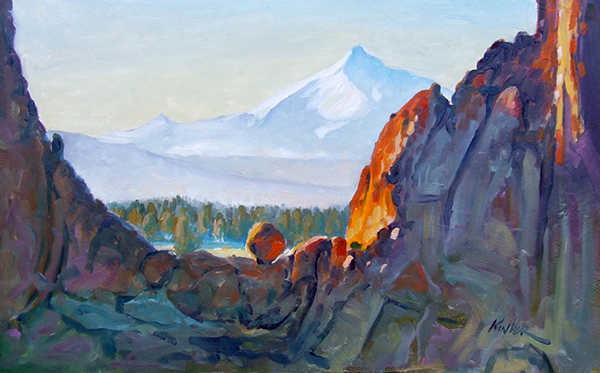 Read more about the article March show at Tumalo Art Co. features Plein Air paintings by David Kinker