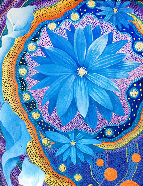 Read more about the article Paul Alan Bennett Exhibits new Flowers of Mexico in gouache
