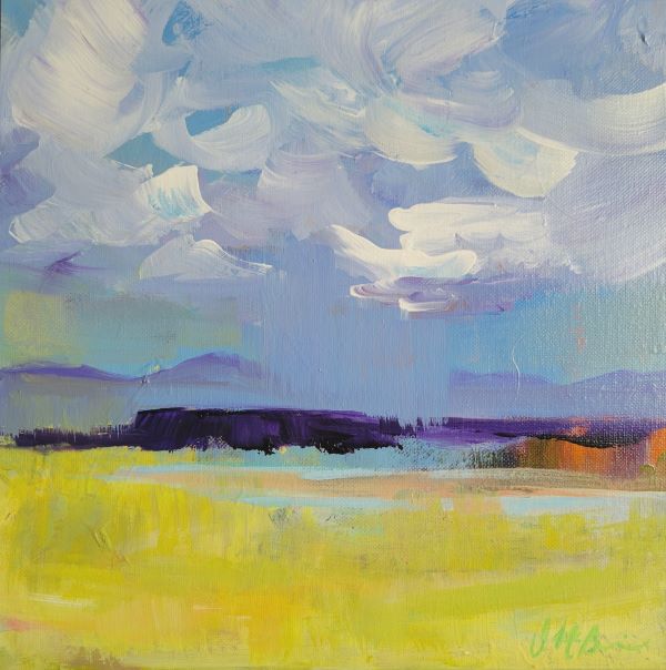 Dee McBrien-Lee paints two deserts