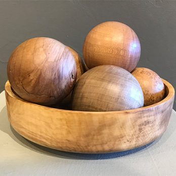 Wood Spheres — Tom Willing