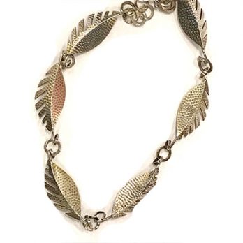 Silver Leaf Necklace — Judy Clinton
