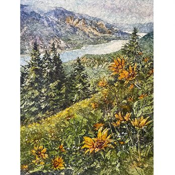 View from Dog Mountain — Helen Brown