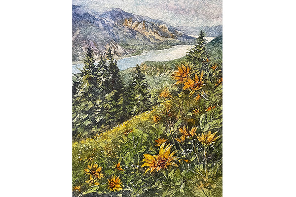 View from Dog Mountain — Helen Brown