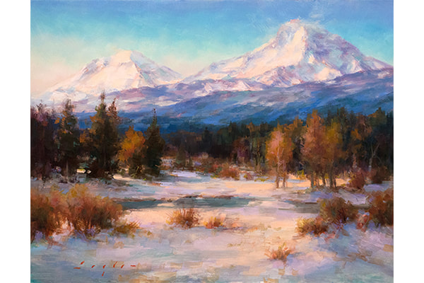Early Snow on the Cascades — Katherine Taylor