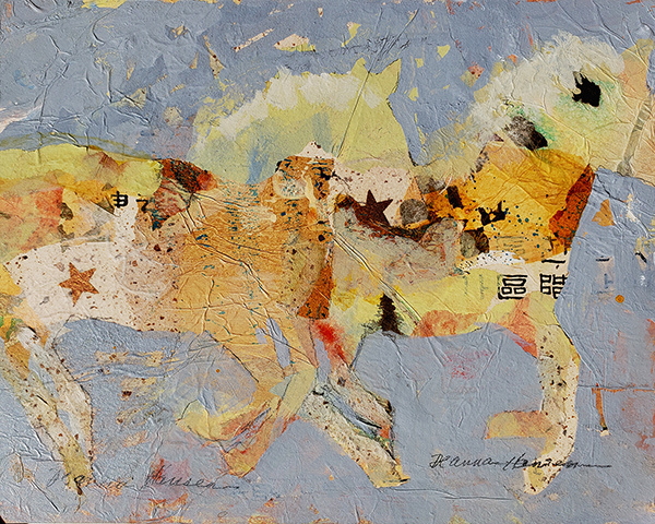 Deanna Hansen collage horses