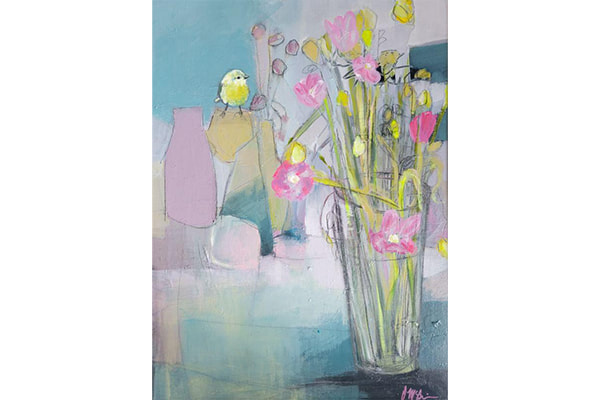 Pink Tulips and Yellow Tweets — Dee McBrien-Lee