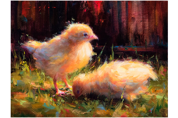 Two Chicks Dining In — Katherine Taylor