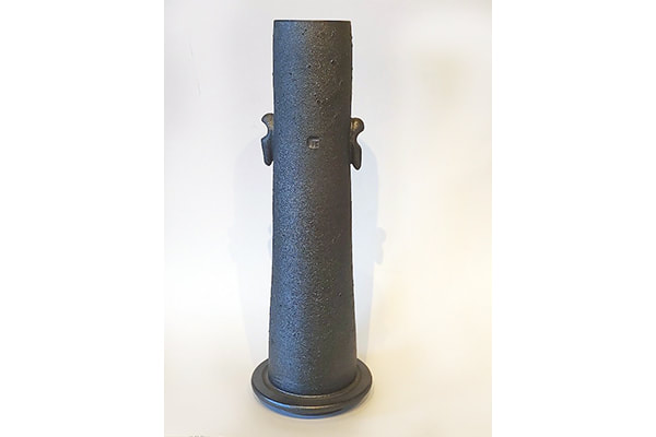 Black Cylindrical Vase—Patrick Horsley