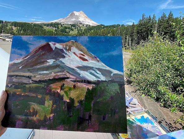 Read more about the article Sarah B Hansen and Tracy Leajgeld juried into the 16th Annual Pacific NW Plein Air Event