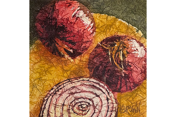 I Love Red Onions — Helen Brown