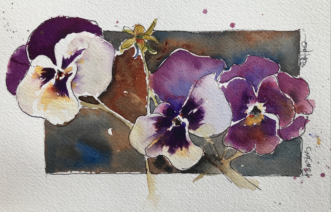 Read more about the article Watercolor Workshop with Sarah B Hansen