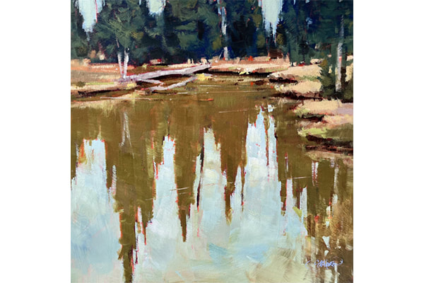 Cascades Pond Plein Air — Sarah B. Hansen