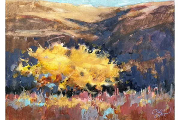 Borden Beck Deschutes River Plein Air — Sarah B. Hansen