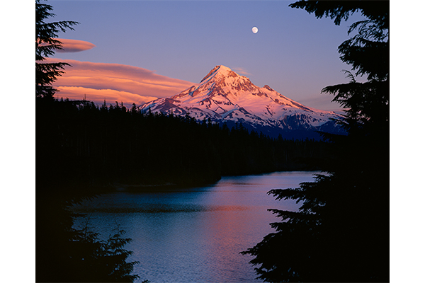 Mount Hood Moonrise — Bruce Jackson