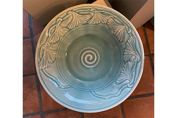 Gingko bowl — Linda Heisserman