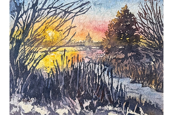 Winter Thaw II — Helen Brown