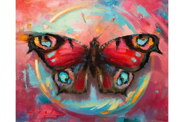 Peacock Butterfly — Katherine Taylor