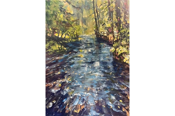 Silver fall — David Kinker