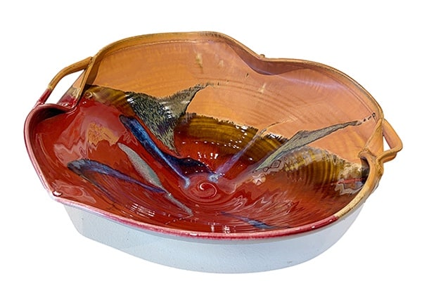 Large Asymmetrical Bowl — Alan Higinbotham
