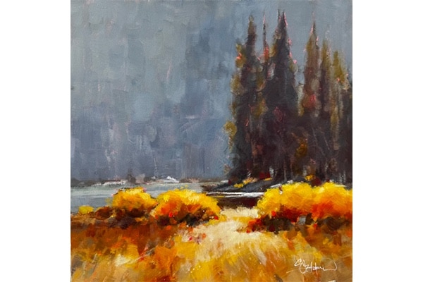 Devils Lake Plein Air — Sarah B. Hansen