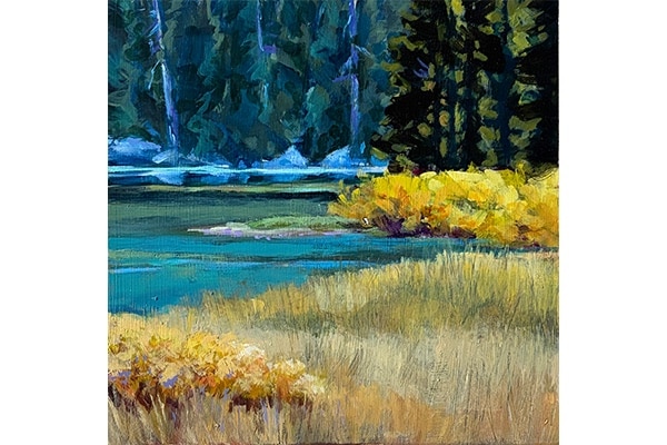 Devils Lake Plein Air — Susan Luckey Higdon