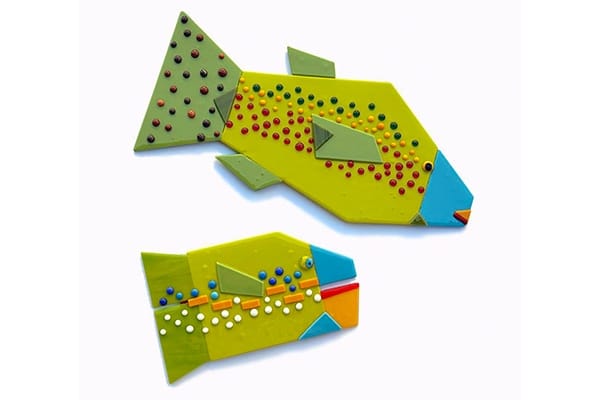 Fused Glass Fish — Nancy Dasen