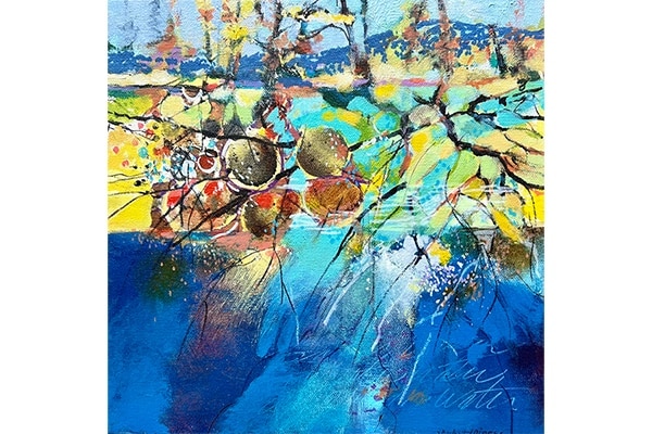 Water Series Close up of Creek Pattern #2 — Judy Hoiness