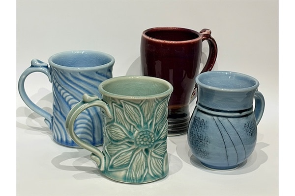 Porcelain Mugs — Linda Heisserman